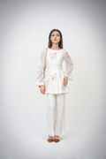 Flora Peplum Set