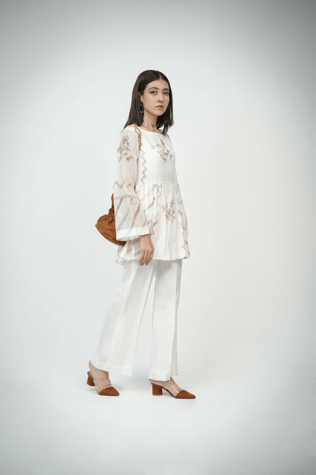 Flora Peplum Set