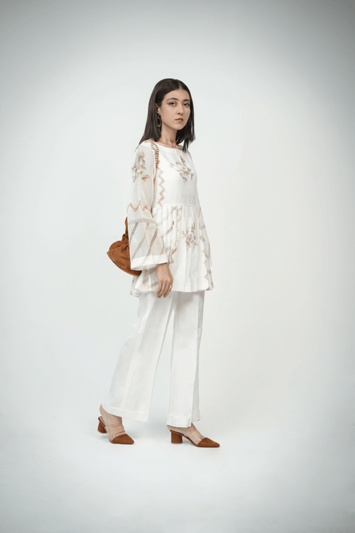 Flora Peplum Set